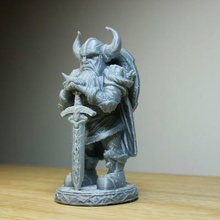 guerreiro viking vários a figura espada armadura 3d print model - Mito3D