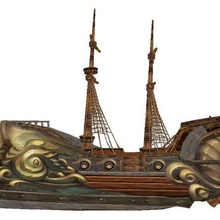 viking warship game boat games 3d print model - Mito3D