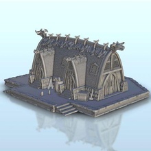 viking oficina saga chamas guerra parafuso açao medieval sigmar martelo arquitetura escandinavo miniaturas construção cenário jogo figuras jogos terra 3d print model - Mito3D