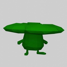 aşağılık poli pokemon 3d print model - Mito3D