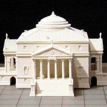 villa capra architecture buildings structures 3d print model - Mito3D