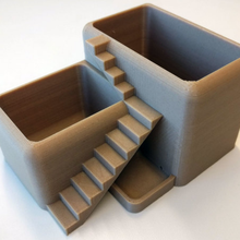 villa desk plant pot 3d print model - Mito3D