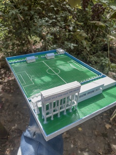 Villa san Carlos Stadion Gericht Modell berisso 3d print model - Mito3D