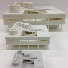 villa savoye interne detail Architektur 3d print model - Mito3D