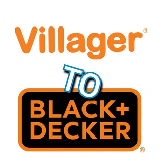villager 18v battery black & decker 20v machine adapter 3d print model - Mito3D