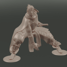 villiam nioh jeu un vidéo figure katana japon le guerrier ronin anjin armure anglais 3d print model - Mito3D