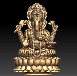 vinayagar pieno 3d statua vighnaharta ganapati lambodara similitudine gajanan siddhivinayak modakapriya vakratunda bhalchandra durjaheramba sumukha dhumravarna balaganapati ganesh ganesha valamburi ganapathi ganapadhi 3d print model - Mito3D