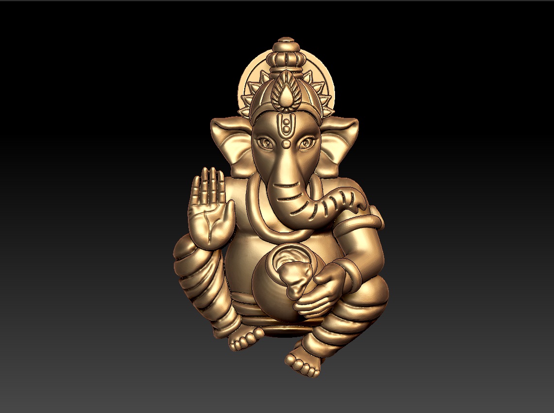 vinayagar pendente vighnaharta ganapati lambodara similitudine gajanan siddhivinayak modakapriya vakratunda bhalchandra durjaheramba sumukha dhumravarna balaganapati ganesh ganesha 3D print model - Mito3D