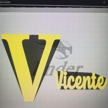 Vincent enfeite arte 3d print model - Mito3D