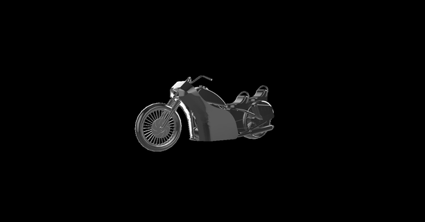 Vincent v twin 89 moto motocicleta motor bicicleta le la motorrad 3d print model - Mito3D