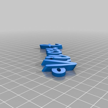 Vincent personalizado organização 3d print model - Mito3D