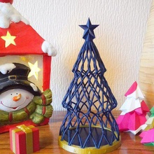 cipó árvore de natal a casa central recipiente decoração pot-pourri torcida 3d print model - Mito3D