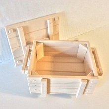 vintage crate immitation wood 3d print model - Mito3D