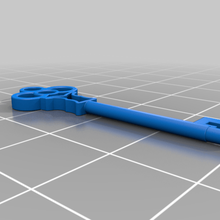 Clásico diseño llave esqueleto artilugio 3d print model - Mito3D
