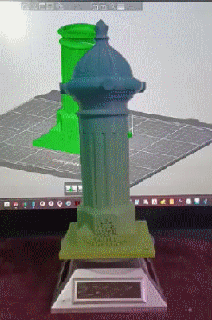 vintage fire hydrant pen holder old 1880 water fireman 3d print model - Mito3D