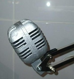 Vintage microfono gadget tech micro Fai 3d print model - Mito3D