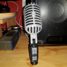 vintage micrófono gadget 3d pc equipo impresión 3d print model - Mito3D
