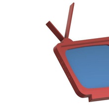 vintage cadre photo jeu rétro tv 3d print model - Mito3D