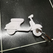 ancien piaggio vespa scooter clé titulaire soutien 3d print model - Mito3D