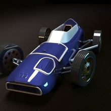 vintage race car saab formula various model toy vehicle 3d print model - Mito3D