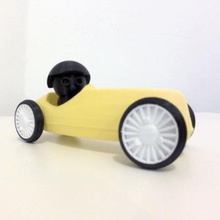 vintage voiture de course jeu 3d print model - Mito3D