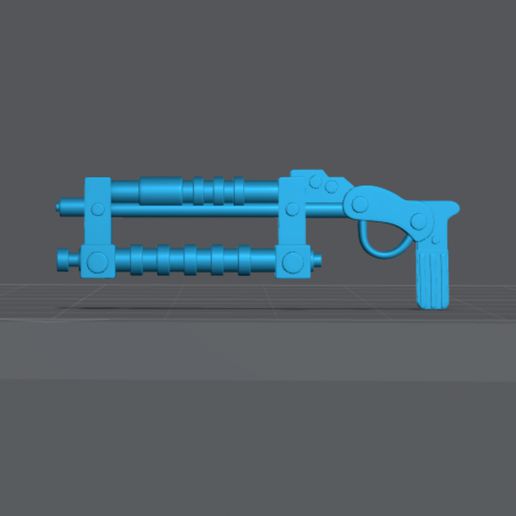 Jahrgang Star Kriege Kenner 4 lom Gewehr 3D print model - Mito3D