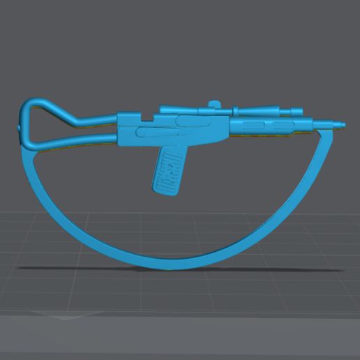 Jahrgang Star Kriege Kenner hoth Gewehr 3D print model - Mito3D