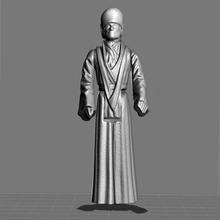 vintage star wars kenner imperial dignitary action figure 3d print model - Mito3D