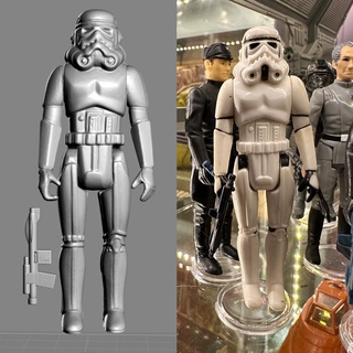 vintage star wars kenner stormtrooper action figure toy figures model 3d print model - Mito3D