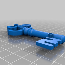 Jahrgang Steampunk Skelett Schlüssel Zubehör 3d print model - Mito3D