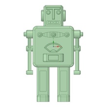 vintage toy robot gadget 3d print model - Mito3D