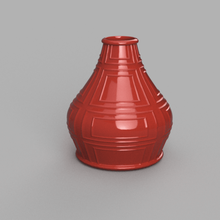 vintage vase home pot brick stone medieval deco flower wall paper wood 3d print model - Mito3D