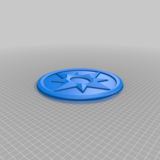 violet lantern corps emblem tool 3d printing scifi green dc comics 3D print model - Mito3D