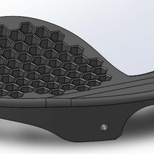 violon menton repos poids léger refroidissement 4 Taille 3d print model - Mito3D