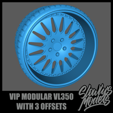 vip modulare vl350 3 offset modello macchina ruote cerchi aoshima 1 24 fujimi tamiya 3d print model - Mito3D