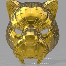 vip kaplan kalamar oyun maske sap 3d print model - Mito3D