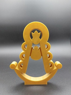 virgen roc tavolo figura decorazione vergine rocio 3d print model - Mito3D