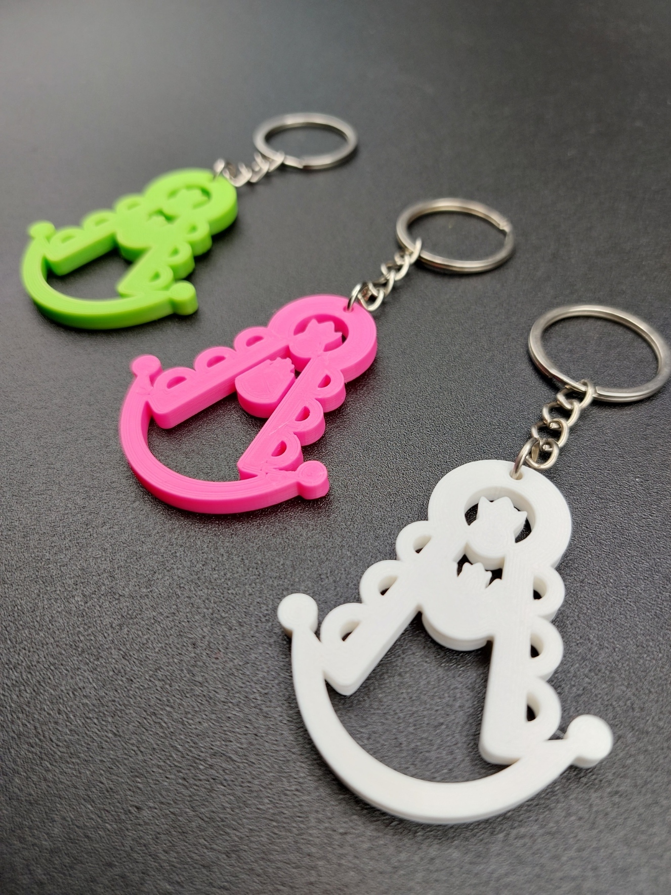 Jungfrau Rocio Schlüsselbund Schlüssel Schlüsselring 3D print model - Mito3D