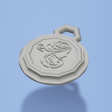 Virgo llavero medallón Moda signos zodiaco Arte animal 3d print model - Mito3D