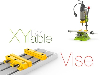 vise coordinate xy-table coordinate vise xy-table tools  3d print model - Mito3D
