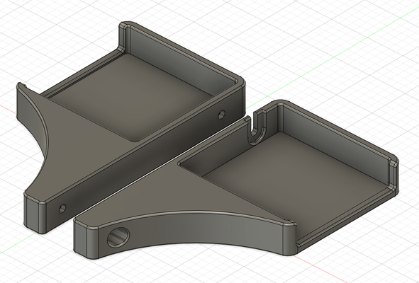 visio vsb3851 c0 parete montaggio parentesi casa totale soundbar wall mounted co 3d print model - Mito3D