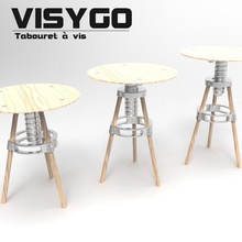 visygo diy screw stool upgrade do not download home adjustable wood piano dagocults 3d print model - Mito3D