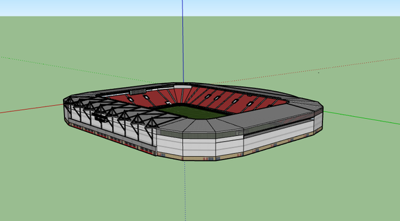 vitality stadium bournemouth use 2023 soccer nfl nba mlb nhl england 3d print model - Mito3D