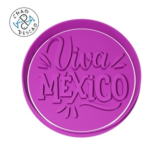 viva xico - mexican stamp 6 cookie cutter fondant polymer clay baking party mexico que chido cinco de mayo andale wey saludos mis cuates 3d print model - Mito3D