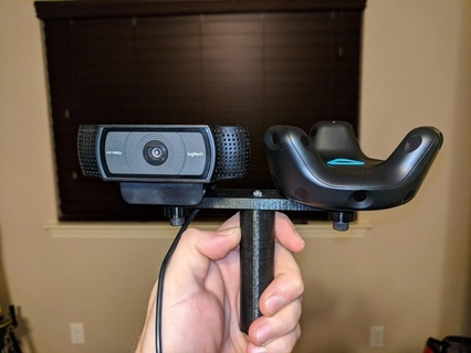 traqueur + webcam monter htc mixte réalité gadget 3d print model - Mito3D