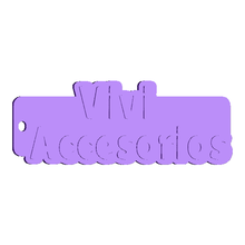 vivi accesorios jewelry customized keychains 3d print model - Mito3D