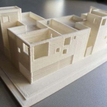 2 viviendas adosadas architettura edifici strutture casa almeria 3dmodel 3d print model - Mito3D
