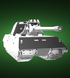 vk 10001 mamut super heavy alemán tanque mundo guerra 2 tanques trueno batalla combate vehículo luchando militar Ejército Armada 3d print model - Mito3D