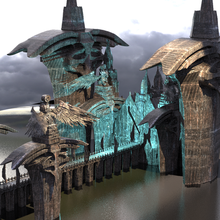 vlad fallen swords bridge 3d 3d print model - Mito3D