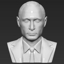 vladimir putin baskını 3d baskı hazır stl n sanat heykel heykelcik minyatür jinping clinton merkel trump politcian politikanın Rusya Başkan 3d print model - Mito3D